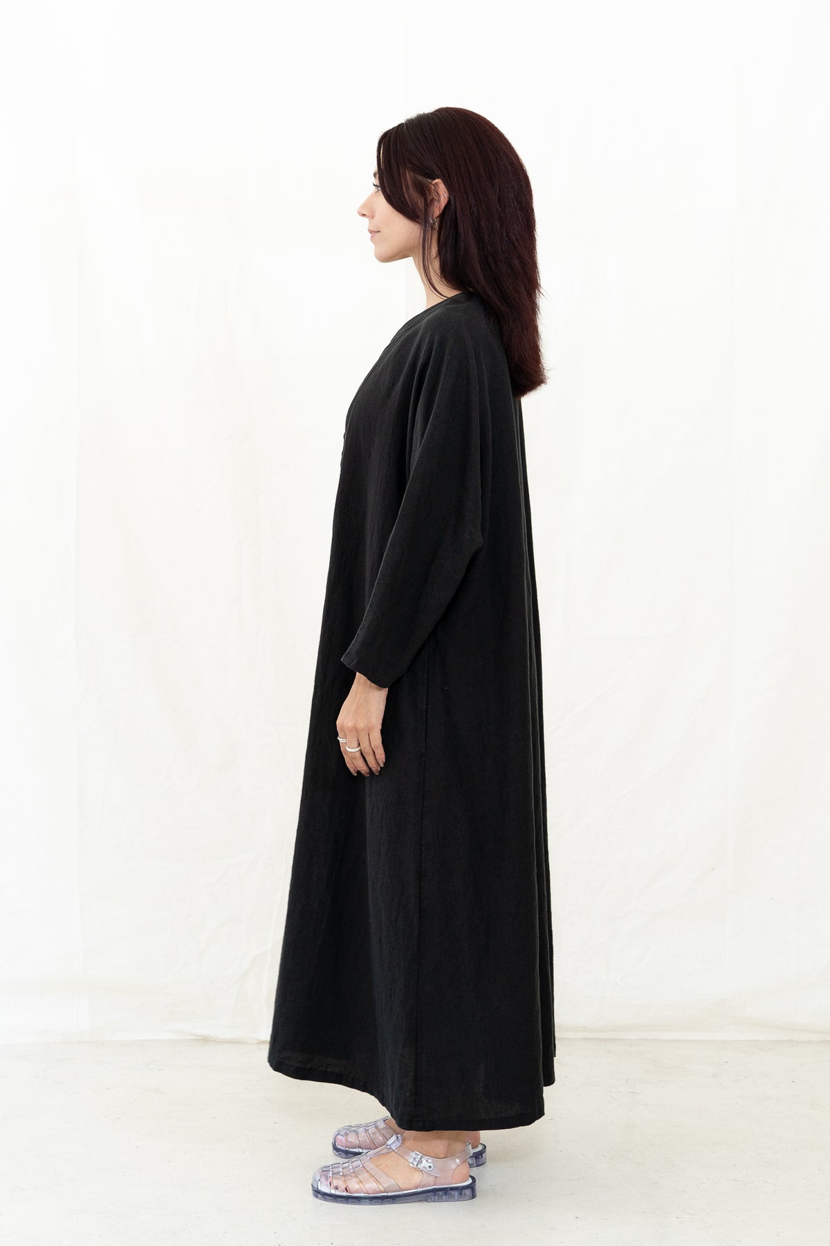 SARAHWEAR Plain Linen Dress